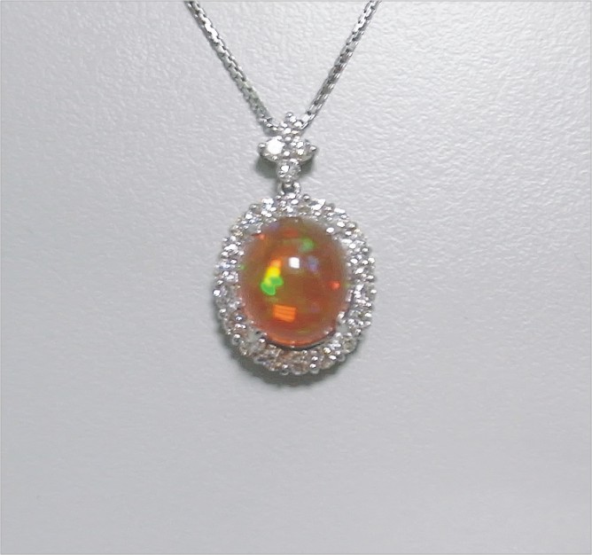 Natural Fire Opal 天然火蛋白石