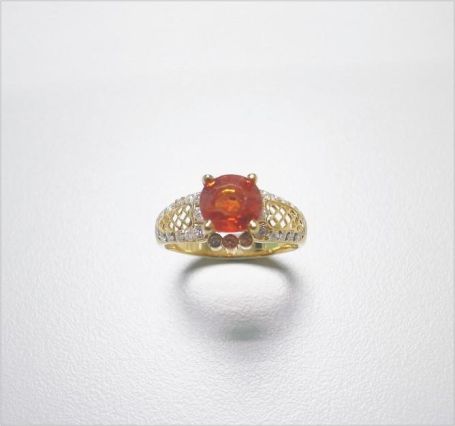 Natural Orange Sapphire 天然橙色藍寶石