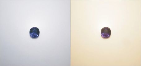 Natural Color Change Sapphire 天然變色藍寶石